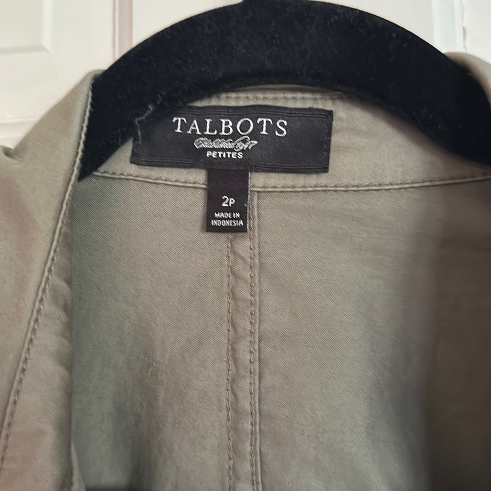 Talbots 2P light coat